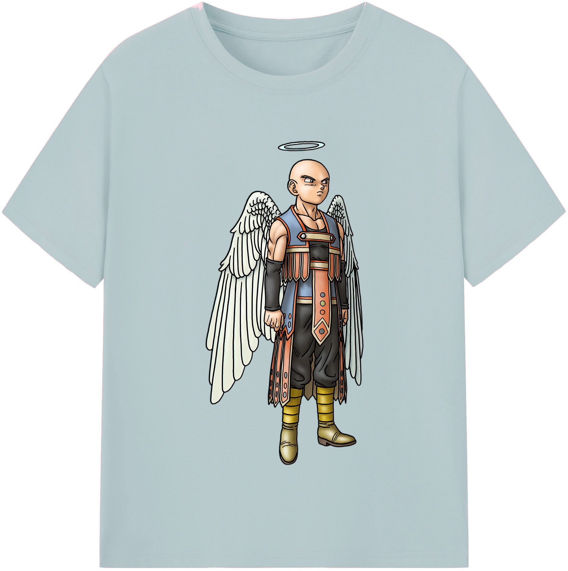 （画像用） ドラゴンクエスト Doragon Kuesuto Dragon Quest 綿100％半袖Tシャツ（フロントプリント）